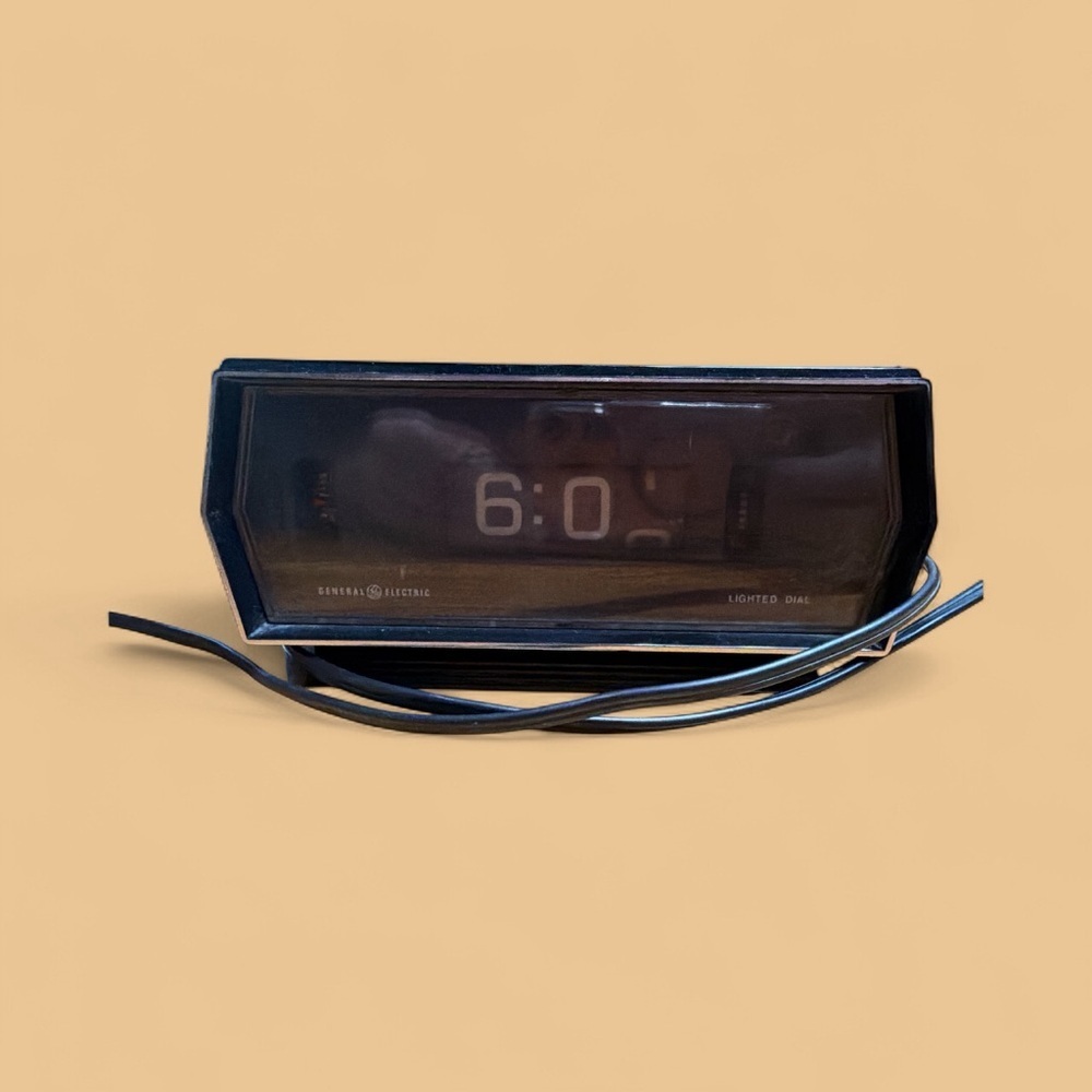 Black Digital Clock by General Electric